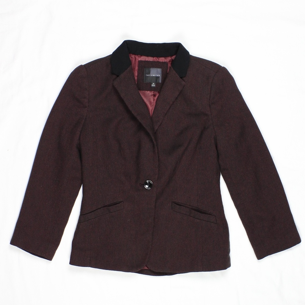 The Limited Woven Blazer